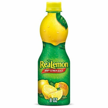 REALEMON 8 oz. Realemon Juice Pet, PK12 10013244